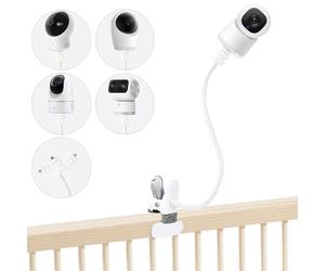 JAMYOK Baby Monitor Mount Holder Compatible with eufy Security Spaceview E110, Spaceview Pro E210 and Spaceview S, Indoor Cam E30/C210/C220/E220, Baby Monitor E20/E21