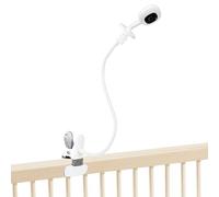 JAMYOK Baby Monitor Mount Holder Compatible with Nanit Pro Smart Baby Monitor & Flex Stand and Other Baby Monitor Camera with 1/4" Threaded Hole, 16 inches Flexible Clip Mount, Baby Camera Mount