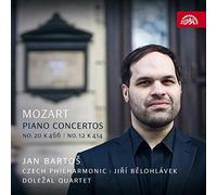 Jan Bartos; Czech Philharmonic, JiRI BElohlávek; Doleal Quartet - Mozart: Piano Concertos: No.20 K 466; No.12 K 414