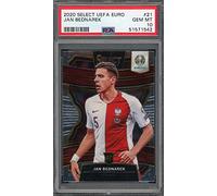 Jan Bednarek 2020 Select UEFA Euro Soccer Rookie Card #21 PSA 10
