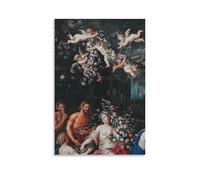 Jan Brueghel The Elder. Detail from Allegory of Spring, 1616. Poster Poster Painting Canvas Wall Art Living Room Posters Painting 16x24inch(40x60cm)