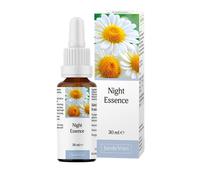 Jan De Vries Night Essence | Promote Better Sleep | Flower Essence | Quieten an Over-stimulated Mind | Contains Chamomile, Aspen & Bluebell | 30ml