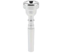 Jan Jean 3c/5c/7c/ Trumpet Mouthpiece, Pure Copper Silver-coated, Newcomer-friendly Labor-saving, General Instrument Play Silver 7C