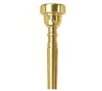 Jan Jean 3c/5c/7c/ Trumpet Mouthpiece, Pure Copper Silver-coated, Newcomer-friendly Labor-saving, General Instrument Play Gold 5C