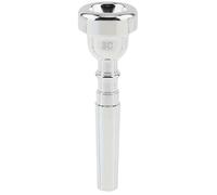 Jan Jean 3c/5c/7c/ Trumpet Mouthpiece, Pure Copper Silver-coated, Newcomer-friendly Labor-saving, General Instrument Play Silver 3C