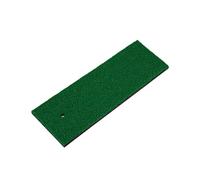 Jan Jean 3D Damped Golf Training Mat - Nylon Mini Hitting Pad for Indoor Outdoor Use - Ideal for Home Garden Office Swing Drills Green 18.5 * 60cm