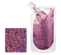 Jan Jean Face Glitter Shimmer Makeup for Hair Face Clavicle Arm Nail Eyeshadow Easy Clean Sequin Party for Rave Festival