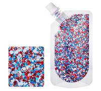 Jan Jean Face Glitter Shimmer Makeup for Hair Face Clavicle Arm Nail Eyeshadow Easy Clean Sequin Party for Rave Festival