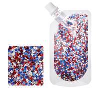 Jan Jean Face Glitter Shimmer Makeup for Hair Face Clavicle Arm Nail Eyeshadow Easy Clean Sequin Party for Rave Festival