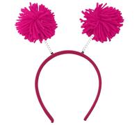 Jan Jean Unisex Creative Hair Crown for Festivals Balls Versatile Decorative Headpiece for Unisex to Enhance Costumes Hot Pink One Size