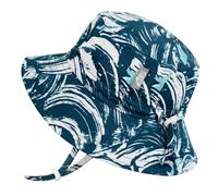 JAN & JUL Adjustable Infant Swim Sun-Hat UPF 50 Aqua-Dry (S: 0-6 Months, Wave Rider)