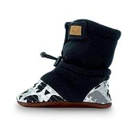 JAN & JUL Baby Shoes for Boys & Girls, Stay-On Adjustable Booties (Bear, Small Infant)