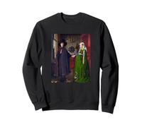 Jan Van Eyck - The Arnolfini Portrait 2 - Art for Artists Sweatshirt