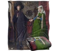 Jan Van Eyck The Arnolfini Portrait Silky Touch Super Soft Throw Blanket 152 X 127 Cm