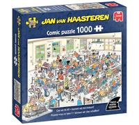 Jan Van Haasteren Can We Fix It? - 1000 Piece Adults Puzzle - Large 1000 Pc Jigsaw Puzzles - 100% Recycled Cardboard 1000Pc Jigsaws - Fun Brainteasing Adult Puzzle for Birthday & Christmas - 68 x 49cm