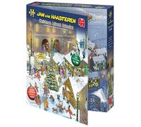 Jan Van Haasteren Christmas Puzzle Advent Calendar 2026 - Jigsaw Countdown | Set of 24 x 54-Piece Jigsaws - Puzzles Advent Calendar - Gifts for Adults - Funny & Unique Jigsaws - Fun Christmas Activity
