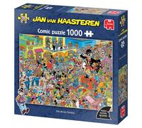 Jumbo Adult Jigsaw Puzzle Jan Van Haasteren JVH Dia de Los Muertos Humorous 100% Recycled 1000pc