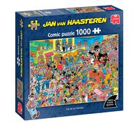 Jumbo Adult Jigsaw Puzzle Jan Van Haasteren JVH Dia de Los Muertos Humorous 100% Recycled 1000pc
