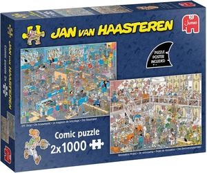 Jan Van Haasteren How Not to DIY Jigsaw Puzzles (2 x 1000 Pieces)