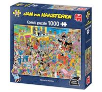 Jumbo Adult Jigsaw Puzzle Jan Van Haasteren JVH Dia de Los Muertos Humorous 100% Recycled 1000pc