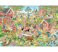 Jan Van Haasteren Midsummerfestival Jum100617 Puzzle 1000 Pieces Multicolor Kids