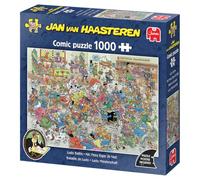 Jan Van Haasteren Ludo Battle 1110100482 Puzzle 1000 Pieces Multicolor Kids