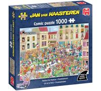 Jan van Haasteren Passion for Fashion - 1000 Piece Jigsaw Puzzle for Adults | Challenging, Brainteasing, Funny Jigsaw - Large FSC-Certified 1000 Pc Puzzle - Perfect Birthday & Christmas Gift - 68 x 49 cm