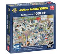 Jan Van Haasteren Puzzle Works - 1000 Piece Adults Puzzle - Large 1000 Pc Jigsaw Puzzles - 100% Recycled Cardboard 1000Pc Jigsaws - Brainteasing Fun for Birthday & Christmas - 68 x 49cm