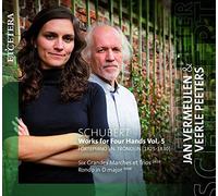 Jan Vermeulen; Veerle Peeters - SCHUBERT: Works For Four Hands Vol. 5 [CD]