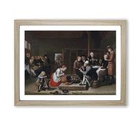 Jan Victors Painting Classic Painting Framed Print | A2 Oak Framed Wall Art | Ready to Hang | Classic Historical Picture | Living Room Bedroom Lounge Office