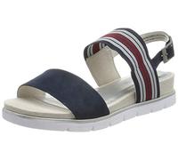 Jana 100% comfort Women's 8-8-28208-26 Flat Sandals Blue Size: 8.5 UK