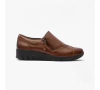 Jana 24660-29-305 Womens Leather Shoes Brown - UK 8