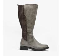 Women's Jana 25560-29-206 Womens Tall Boots Graphite - Brown - Size: 5