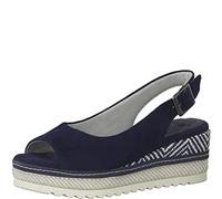 Jana 8-8-29600-28-805, Sling Pumps, Navy, 6 UK