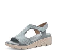 Jana Coshy Women’s Flat Sandals with Velcro Comfortable, Sky, 5 UK