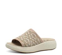 Jana Coshy Women’s Mules with Chunky Sole Comfortable, Beige Comb, 6 UK