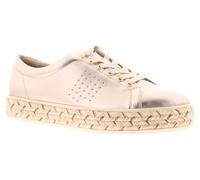 Jana Jada Womens Chunky Trainers Champagne, Off-White, 7.5