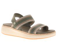 Jana Pam Womens Wedge Sandals Sage, Green, 6.5