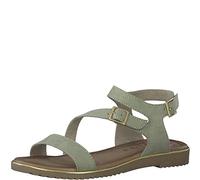 Jana Softline Women's 8-8-28177-20 Sandal, Sage, 6 UK