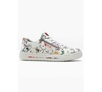Jana Women's 8-23661-42 Sneaker, White, 5 UK