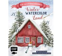 Jana Wind Jowit Mein Adventskalender-Buch: Winter-Watercolor-Land: 24 (Hardback)