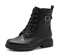 Jana Women’s Ankle Boots with Buckle Vegan, Black, 5 UK