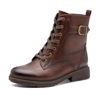 Jana Women’s Ankle Boots with Buckle Vegan, Cognac, 8 UK
