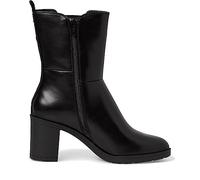 Jana Women’s Ankle Boots with Heel Faux Leather Block Heel Wide H Extra Width