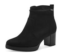 Jana Women’s Ankle Boots with Heel Water-Repellent Vegan, Black, 4 UK