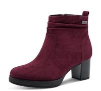 Jana Women’s Ankle Boots with Heel Water-Repellent Vegan, Bordeaux, 5 UK