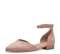 Jana Women’s Ballerinas with Adjustable Strap Vegan, Rose Comb, 4 UK