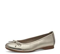 Jana Women’s Ballerinas with Bow Vegan, Champagner, 7,5 UK