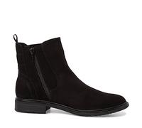 Jana Women’s Chelsea Boots Elegant Flat Wide H Extra Width, Black, 4 UK