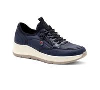 Jana Women's Damen Vegan Komfort Sneaker, Navy Blue, 6.5 UK